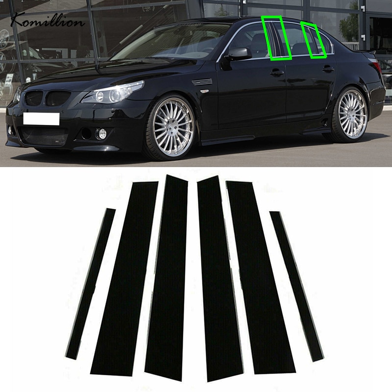 ڵ â  Ʈ  Ʈ Ŀ,  , BMW 5 ø E60 4DR 2003-2010 ׼, ܺ ǰ ƼĿ